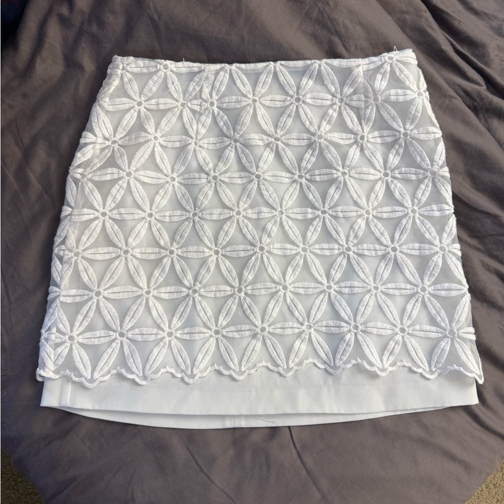 White Lace South Moon Under 🌕 Mini Skirt